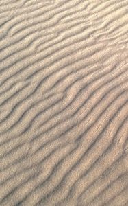 Preview wallpaper sand, desert, waves, relief, texture