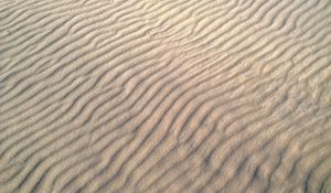 Preview wallpaper sand, desert, waves, relief, texture