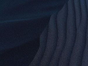 Preview wallpaper sand, desert, wavy, texture, night