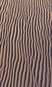 Preview wallpaper sand, desert, wavy, waves, texture
