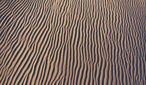 Preview wallpaper sand, desert, wavy, waves, texture