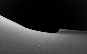 Preview wallpaper sand, dunes, bw, glitter