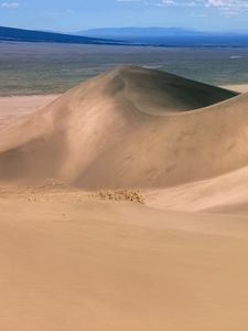 Preview wallpaper sand, dunes, desert, nature