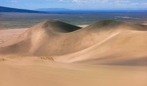 Preview wallpaper sand, dunes, desert, nature
