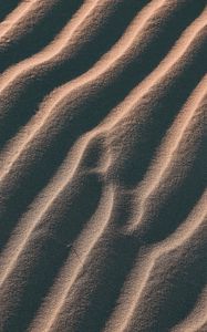 Preview wallpaper sand, dunes, desert, relief