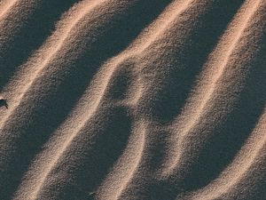 Preview wallpaper sand, dunes, desert, relief