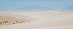 Preview wallpaper sand, dunes, desert, dust, sky