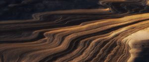 Preview wallpaper sand, dunes, relief, dark, nature