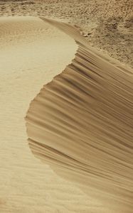 Preview wallpaper sand, dust, desert, dunes