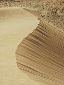 Preview wallpaper sand, dust, desert, dunes