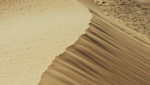 Preview wallpaper sand, dust, desert, dunes