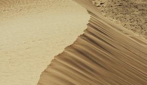 Preview wallpaper sand, dust, desert, dunes