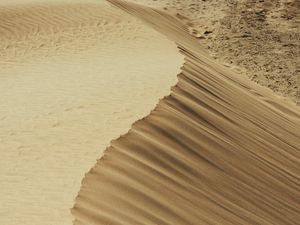 Preview wallpaper sand, dust, desert, dunes