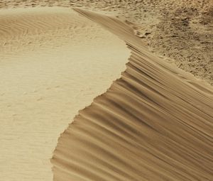 Preview wallpaper sand, dust, desert, dunes