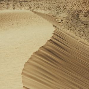 Preview wallpaper sand, dust, desert, dunes