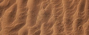 Preview wallpaper sand, footprints, desert, texture