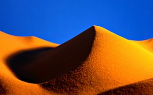 Preview wallpaper sand, hill, yellow, shadow