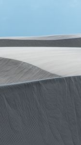 Preview wallpaper sand, hills, dunes, horizon, sky