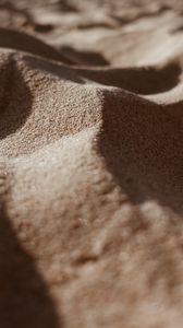 Preview wallpaper sand, macro, closeup, texture, wavy