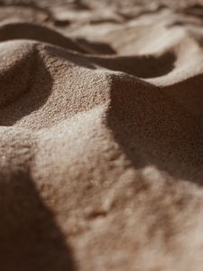 Preview wallpaper sand, macro, closeup, texture, wavy