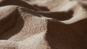 Preview wallpaper sand, macro, closeup, texture, wavy