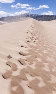 Preview wallpaper sand, mountain, rock, nature