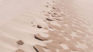 Preview wallpaper sand, mountain, rock, nature