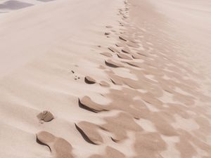 Preview wallpaper sand, mountain, rock, nature