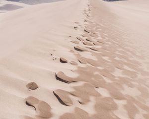 Preview wallpaper sand, mountain, rock, nature