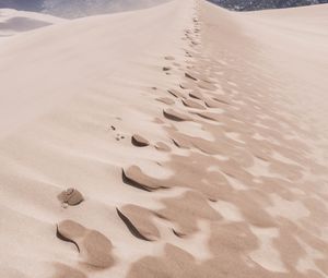 Preview wallpaper sand, mountain, rock, nature