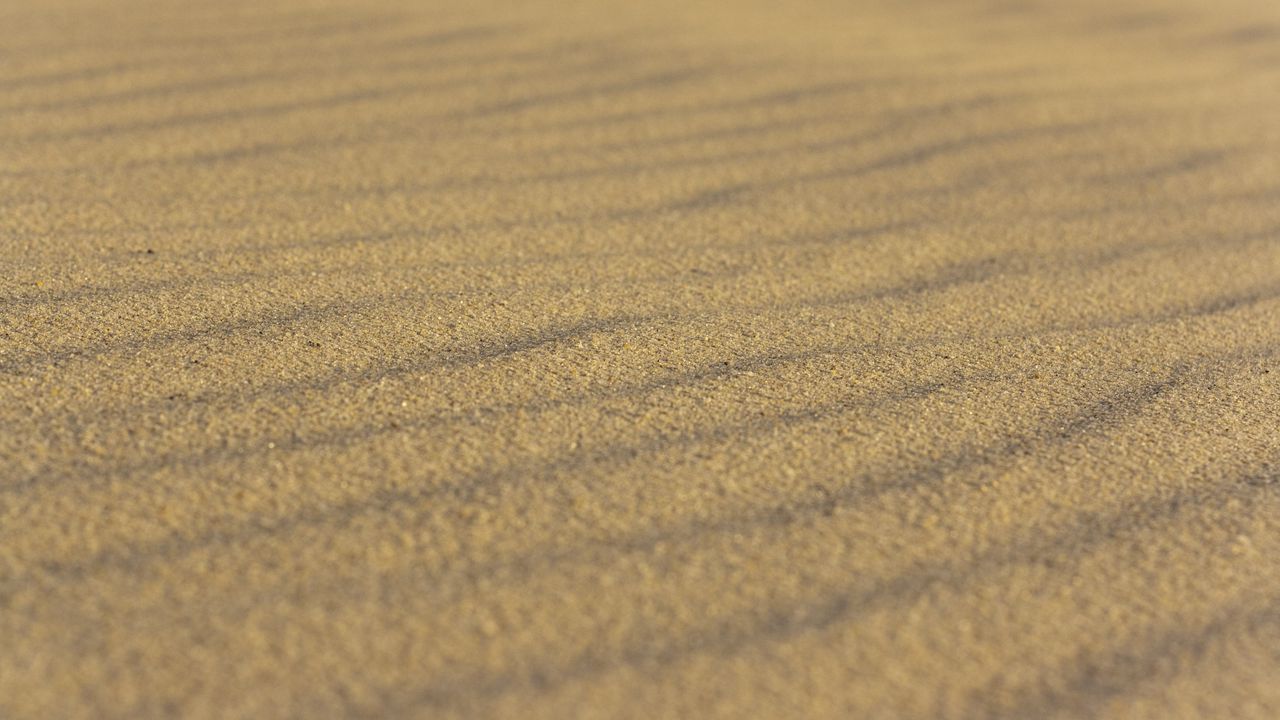 Wallpaper sand, particles, desert, wavy