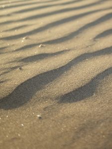 Preview wallpaper sand, relief, macro, desert