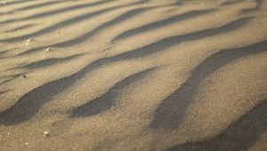 Preview wallpaper sand, relief, macro, desert