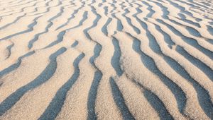Preview wallpaper sand, relief, shadows, texture