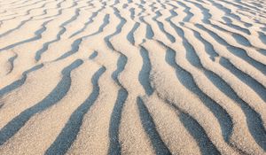 Preview wallpaper sand, relief, shadows, texture