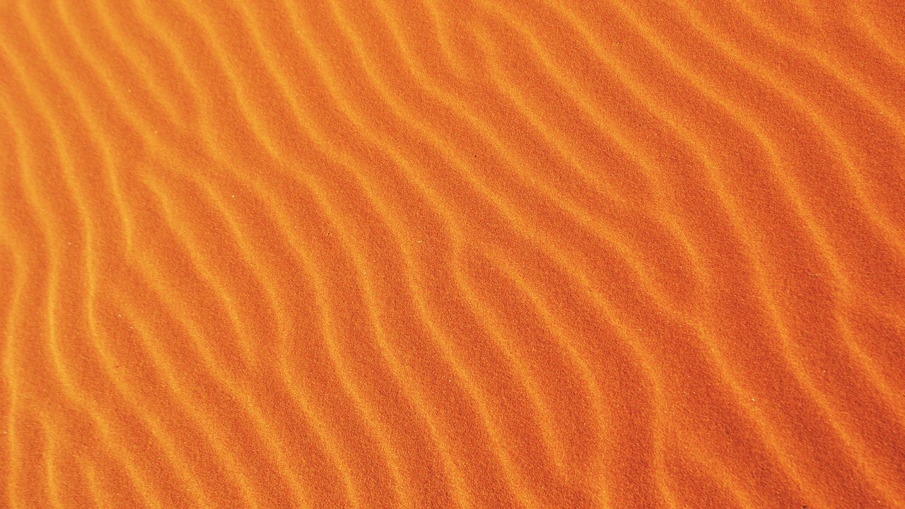 Wallpaper sand, relief, texture, orange