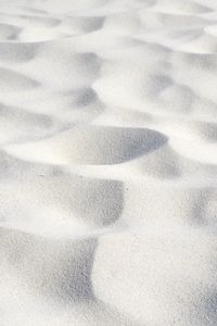 Preview wallpaper sand, relief, white