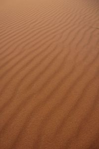 Preview wallpaper sand, ripples, relief, brown, background