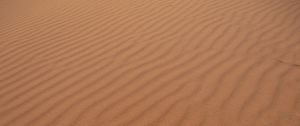Preview wallpaper sand, ripples, relief, brown, background