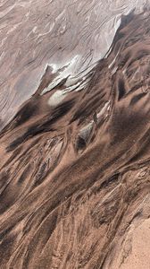 Preview wallpaper sand, sandy, erosion, texture