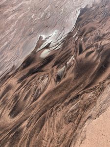 Preview wallpaper sand, sandy, erosion, texture