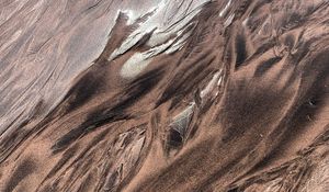 Preview wallpaper sand, sandy, erosion, texture