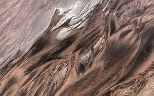 Preview wallpaper sand, sandy, erosion, texture