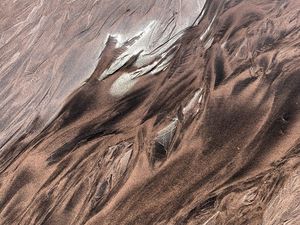 Preview wallpaper sand, sandy, erosion, texture