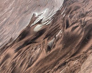 Preview wallpaper sand, sandy, erosion, texture