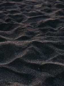 Preview wallpaper sand, sandy, texture, beach