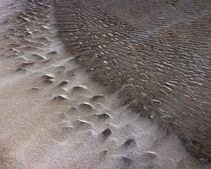 Preview wallpaper sand, sea, waves, stones, shore, nature
