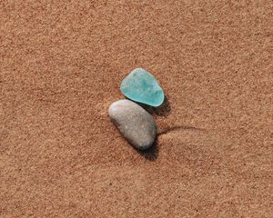 Preview wallpaper sand, stones, pebbles, macro