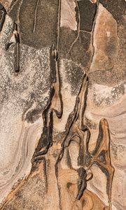 Preview wallpaper sand, surface, aerial view, relief