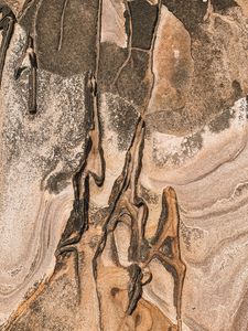 Preview wallpaper sand, surface, aerial view, relief